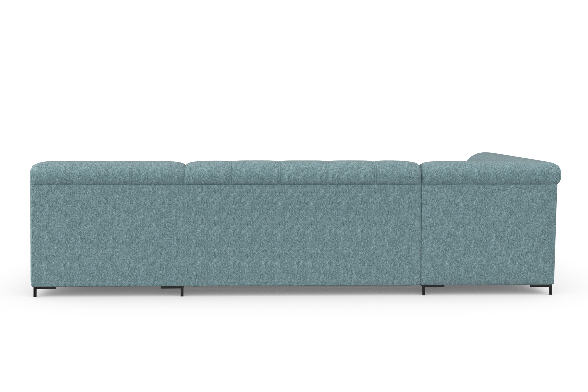 INOSIGN Wohnlandschaft »Balme, moderne Formensprache, zeitloses Design, U-Form«, Inkl. Zierkissen, wahlweise mit Bettfunktion