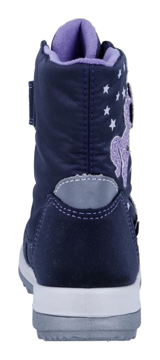 Richter Winterstiefel »Husky 2.0«, Klettschuh mit Blinkfunktion, Größenschablone zum Download
