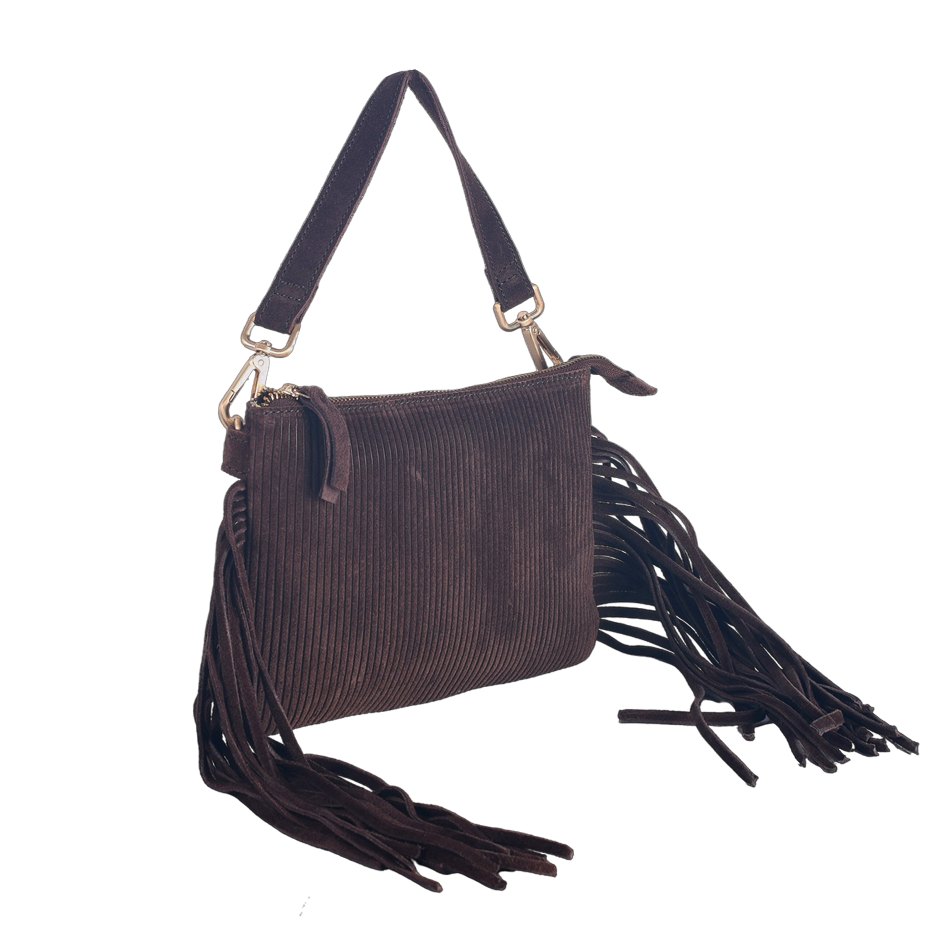 HARBOUR 2nd Handtasche »Tallulah« Damen Henkeltasche, Umhängetasche mit modischen Fransen