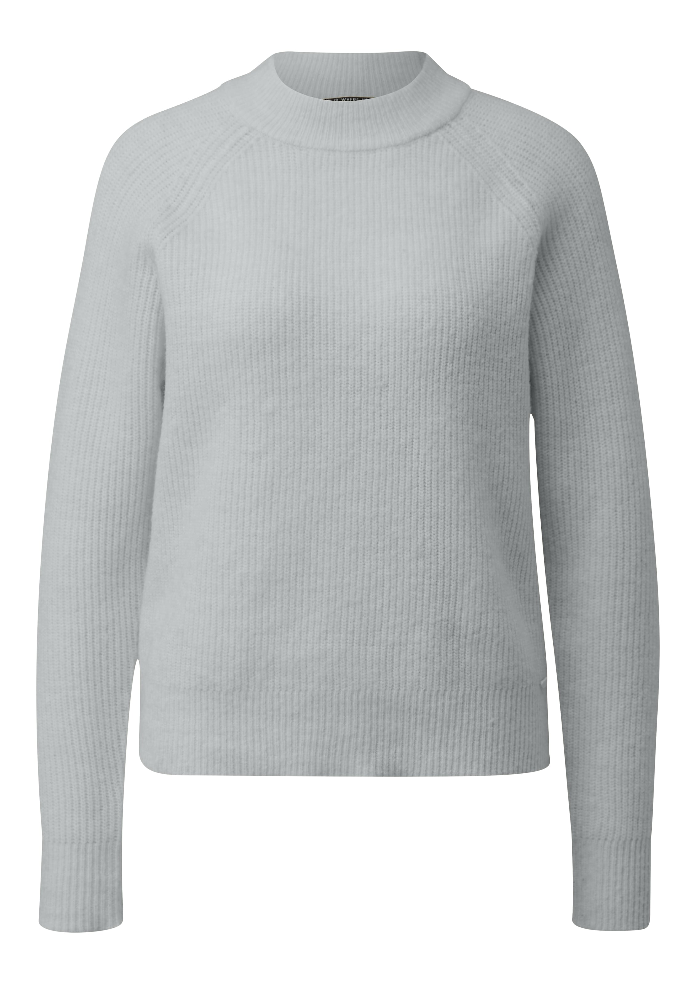 QS Strickpullover mit Stehkragen
