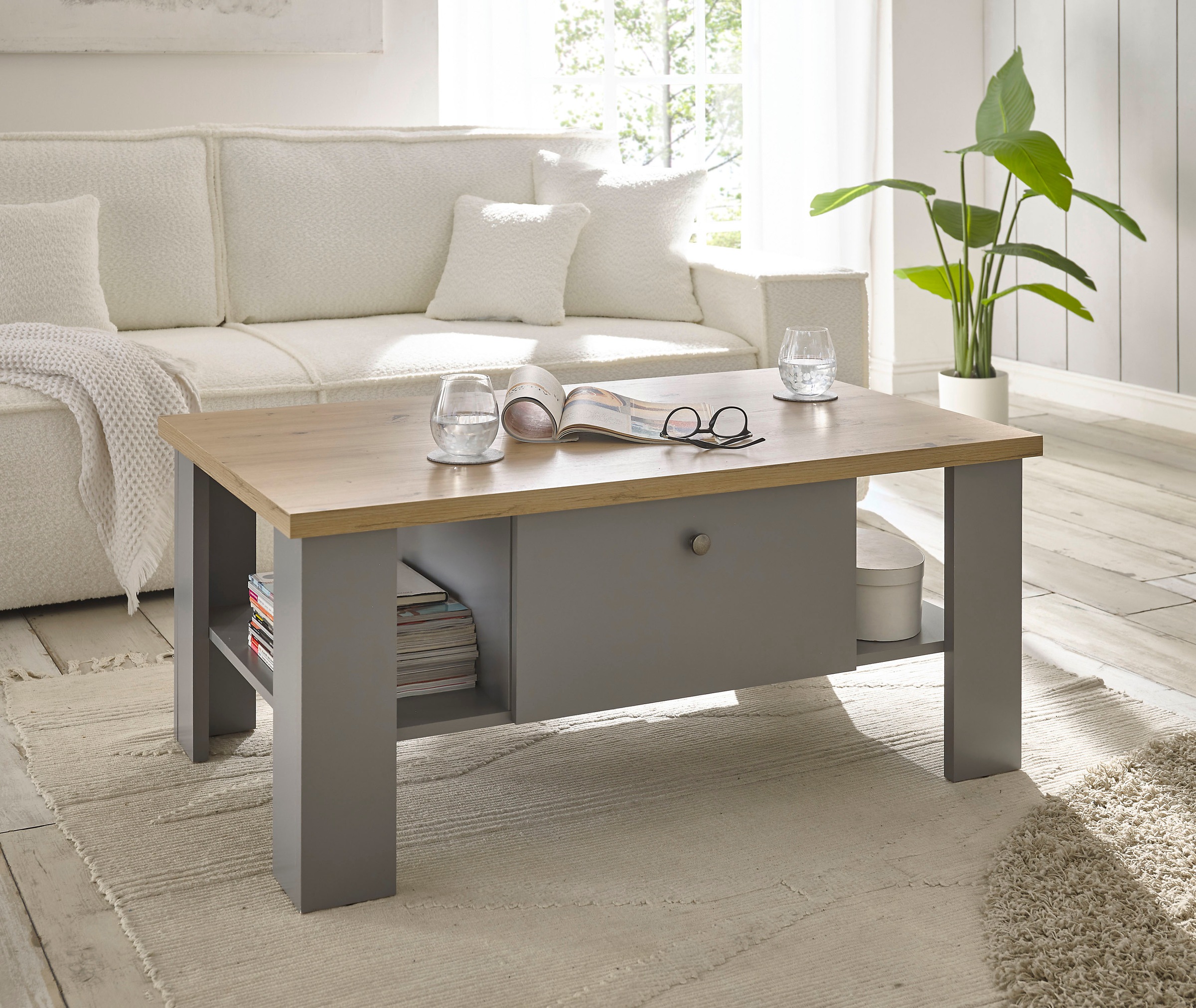 Home affaire Couchtisch »CHAMBORD«, Breite ca. 107 cm günstig online kaufen
