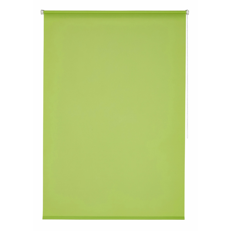 K-HOME Seitenzugrollo »Klemmfix-Rollo« Lichtschutz ohne Bohren 1 Stück apfelgrün Obermaterial: 100% Polyester 150 cm