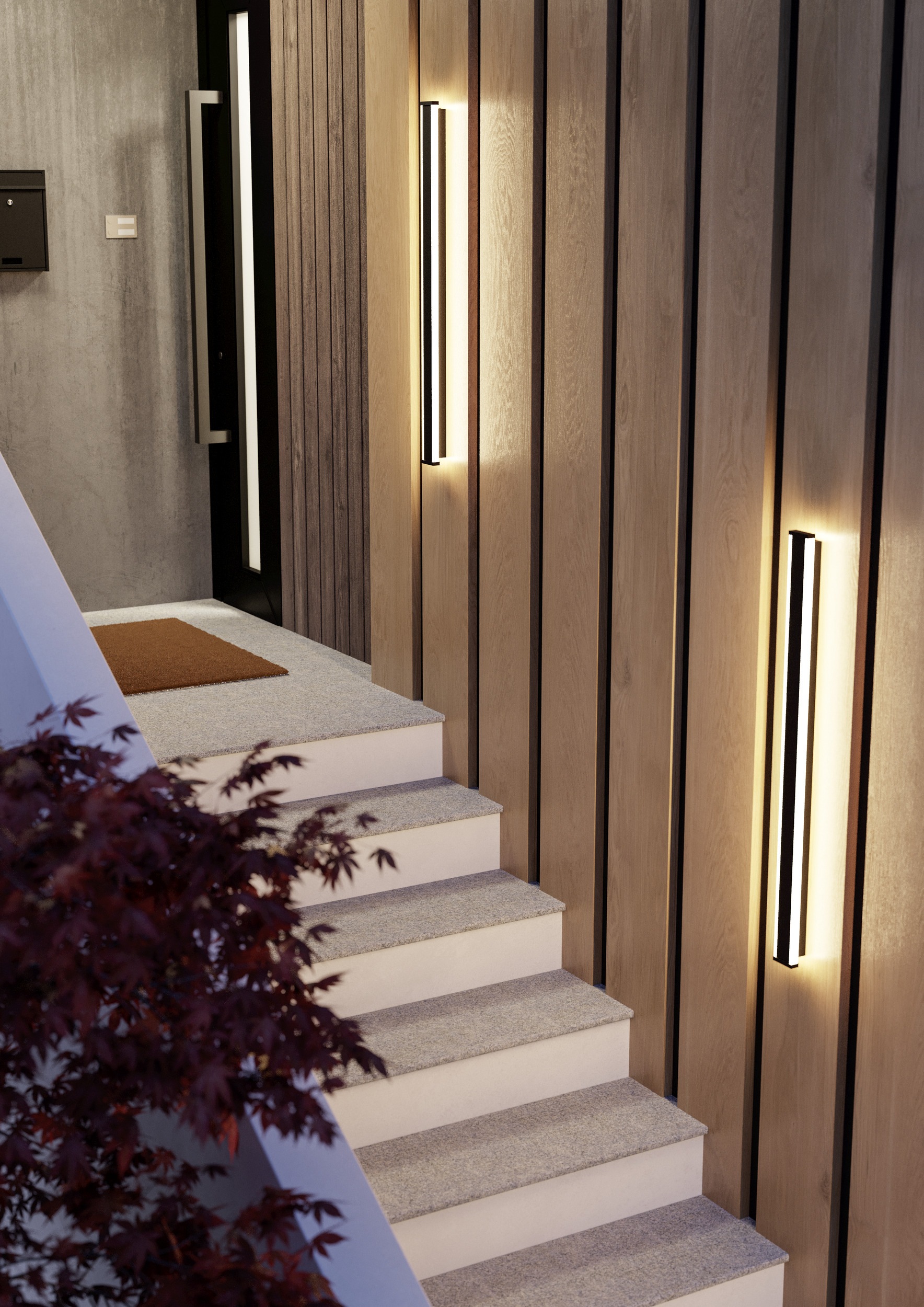 EGLO Wandleuchte »NEVIANO Wandlampe - Stahl, Kunststoff - LED - 2X11W - IP5 günstig online kaufen