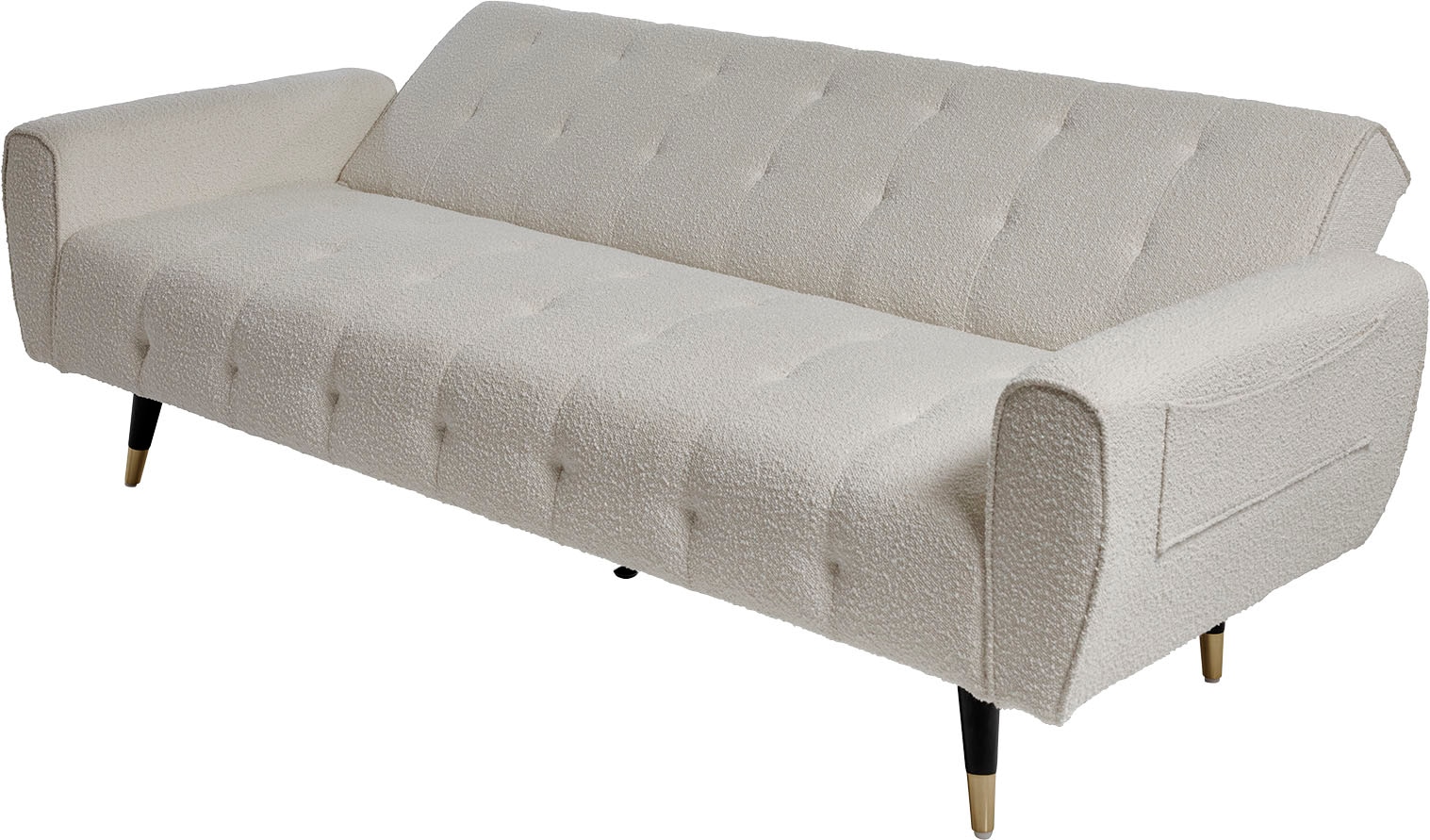 Jahnke 3-Sitzer »CHILLAX DREAM« mit Schlaffunktion, Seitentasche, Breite 213 cm