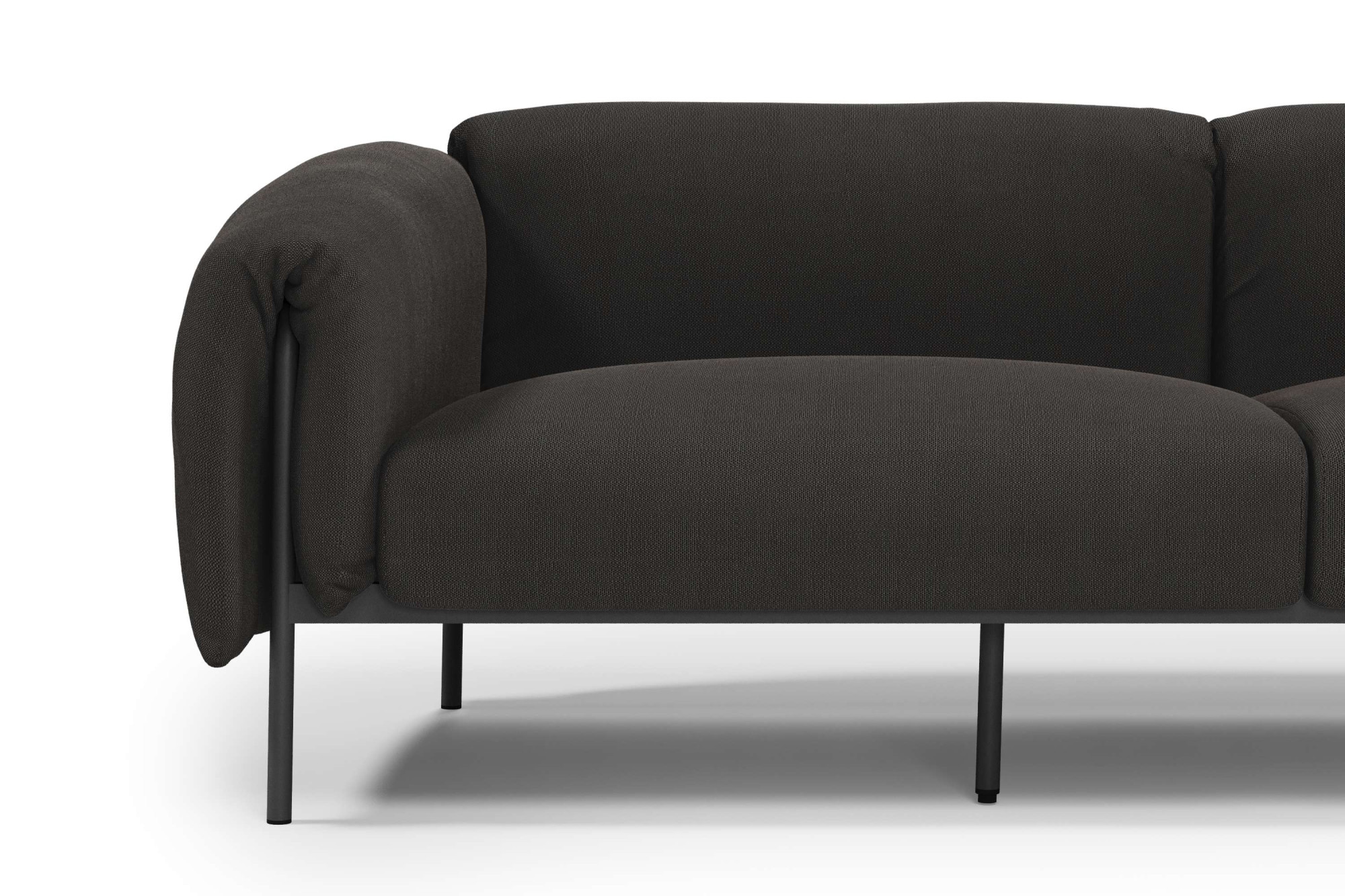 andas 3-Sitzer »Lumi«, Outdoor Gartensofa, wetterfeste Materialien, Breite 228 cm