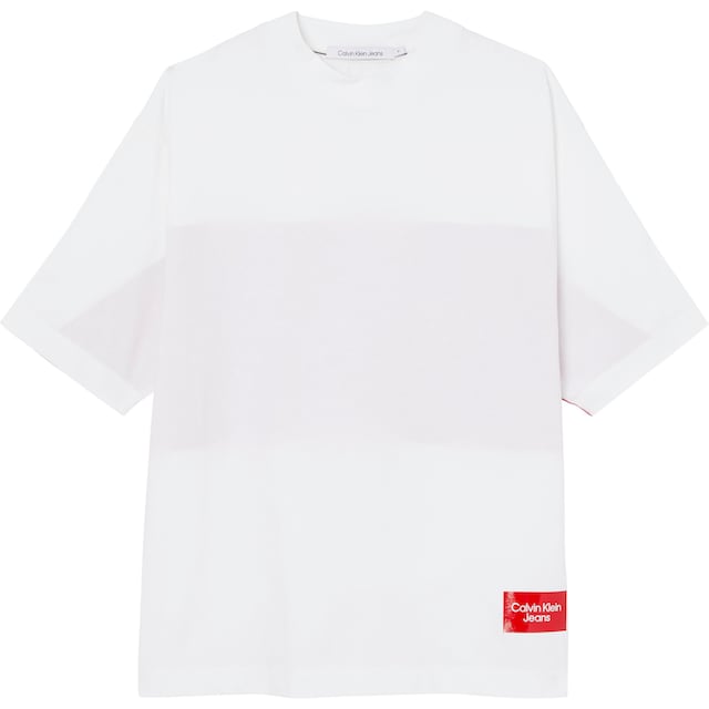 T-Shirt LOGO Rundhalsausschnitt online COLORBLOCK Jeans TEE«, kaufen mit Calvin Klein »BOLD