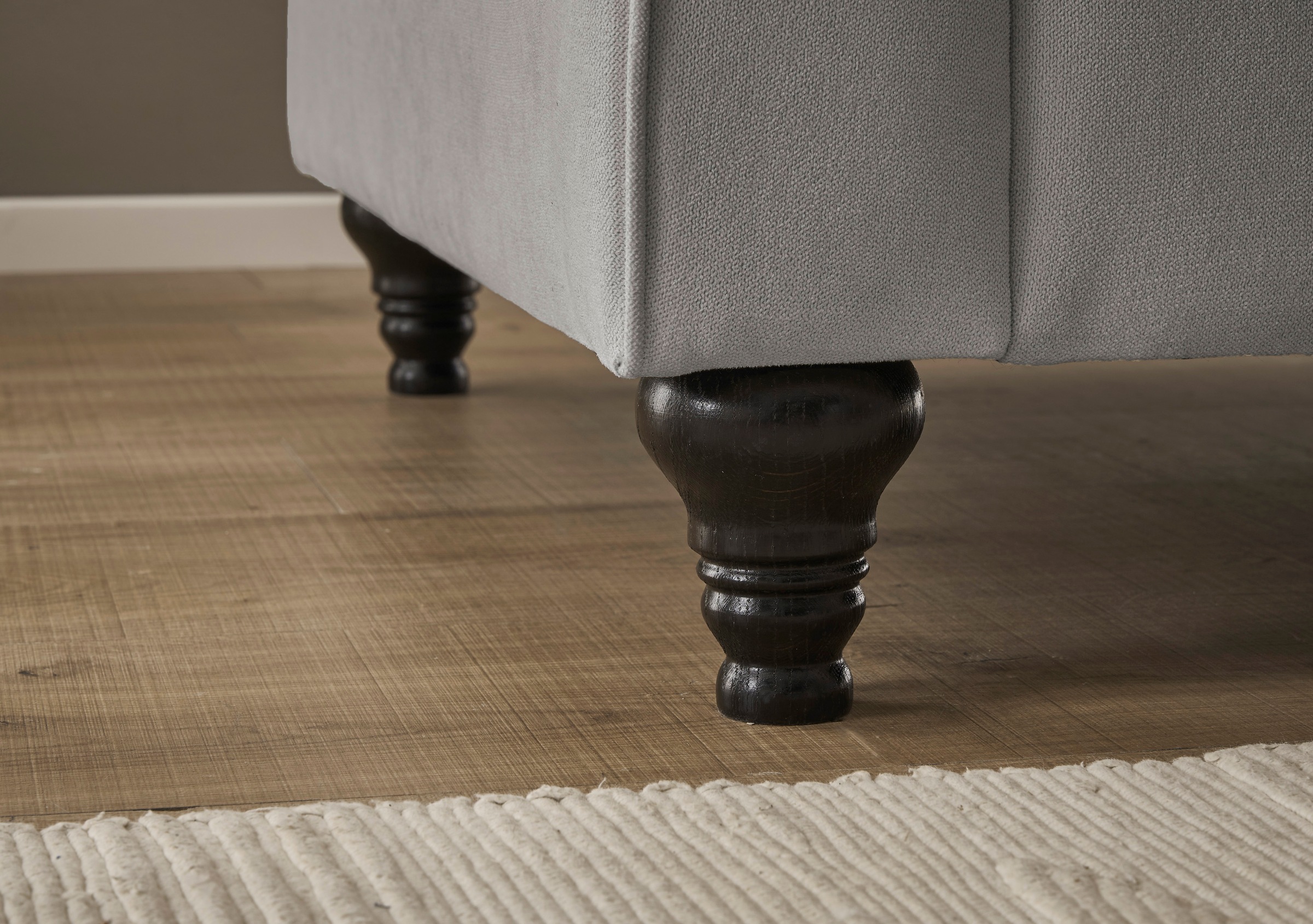 Home affaire Sessel »WESTMINSTER«, (Set, 2 St., 1Sessel, 1 Hocker), mit Federkern-Polsterung