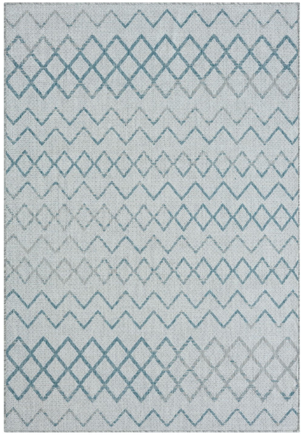 Myflair Möbel & Accessoires Teppich »Nebula Lagerräumung«, rechteckig, 6 mm Höhe, modernes Design, Rauten, Outdoor geeignet, Balkon, Terrasse