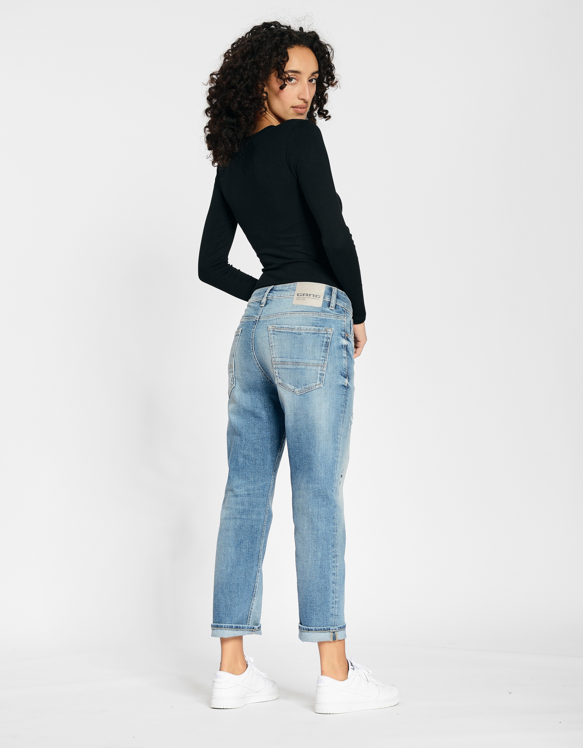 GANG Boyfriend-Jeans »GANG Jeans Boyfriend 94NICA CROPPED«