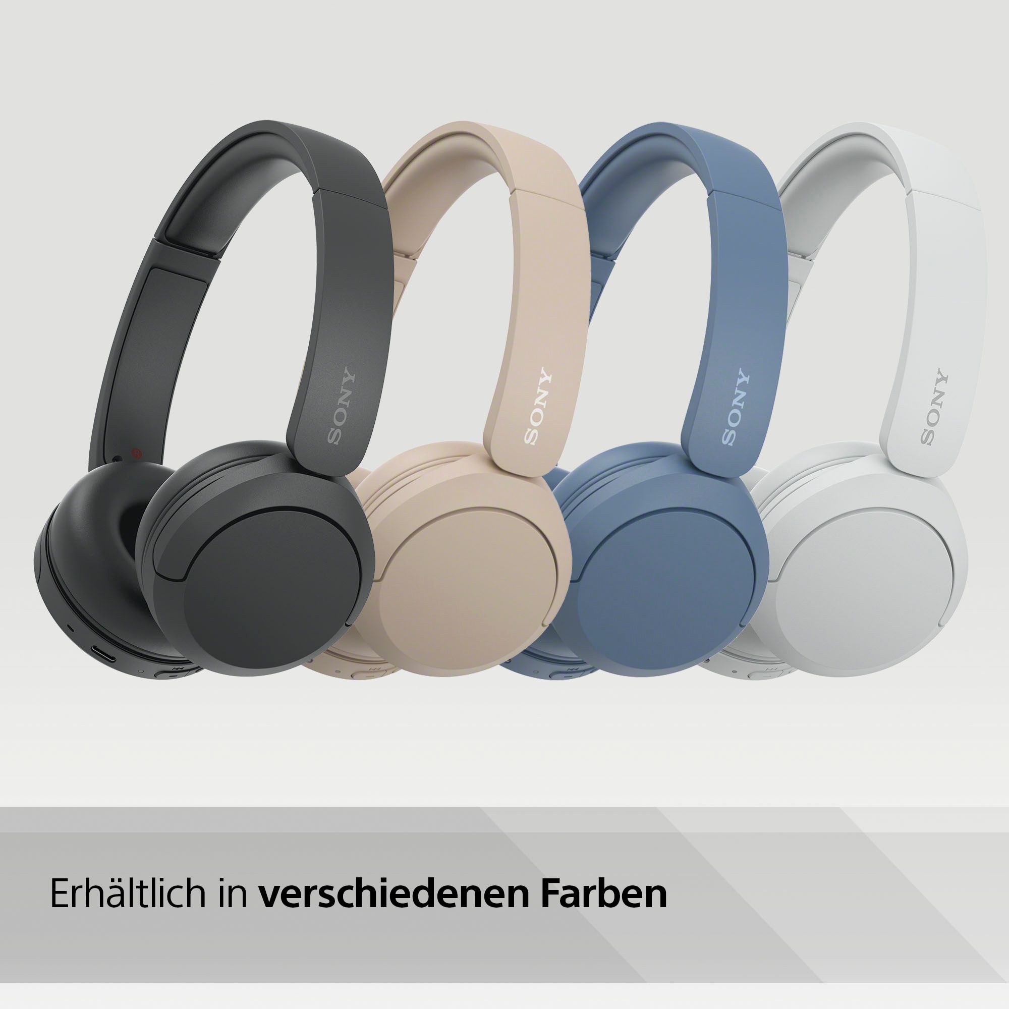 Bluetooth, »WHCH520«, Std. On-Ear-Kopfhörer kaufen Akkulaufzeit Freisprechfunktion-Rauschunterdrückung, Sony auf 50 Raten