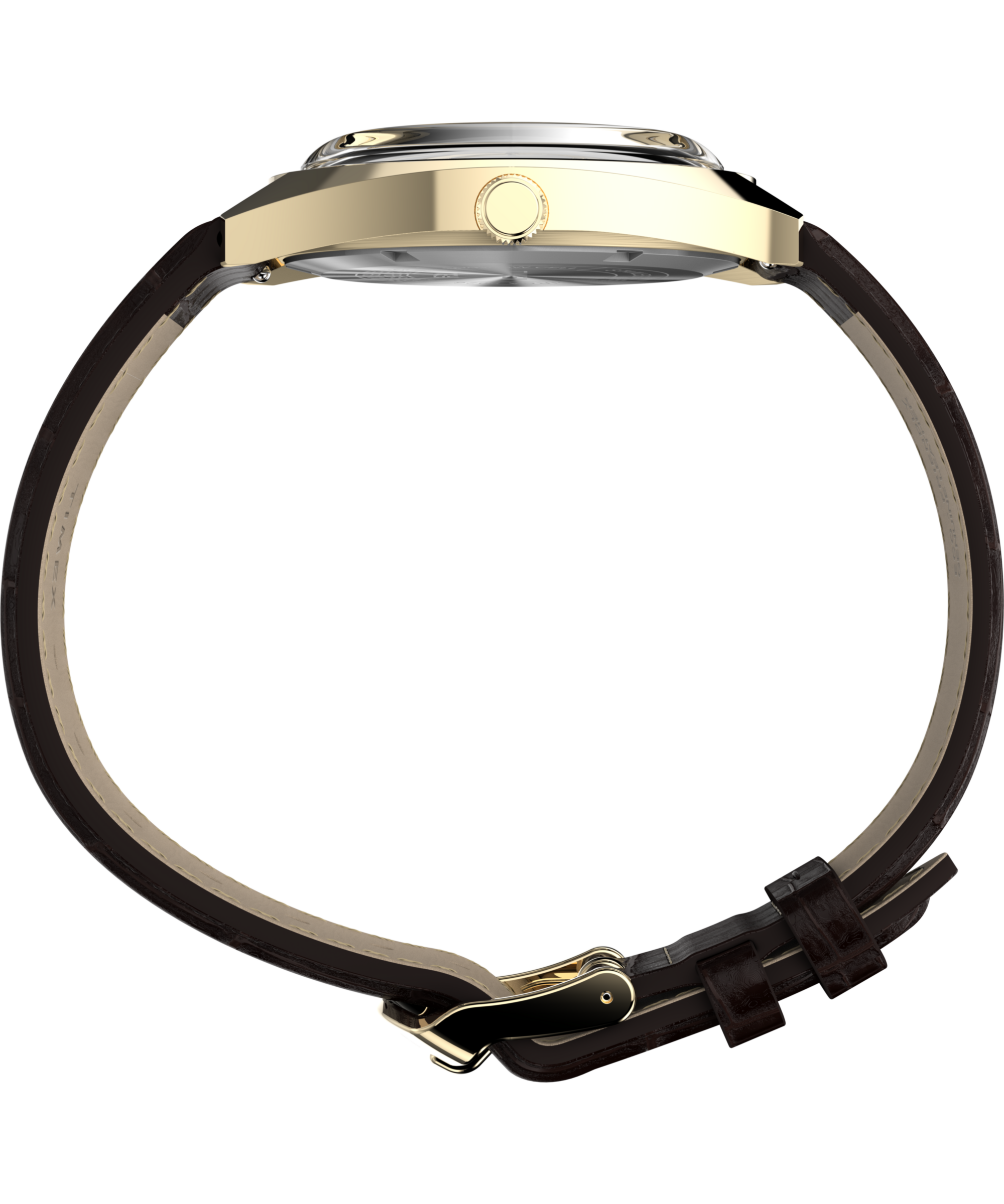 Timex Quarzuhr »Timex 1976 Rotary Phone Dial Reissue« Armbanduhr, Damenuhr, Herrenuhr, Lederarmband, analog, Wochentag