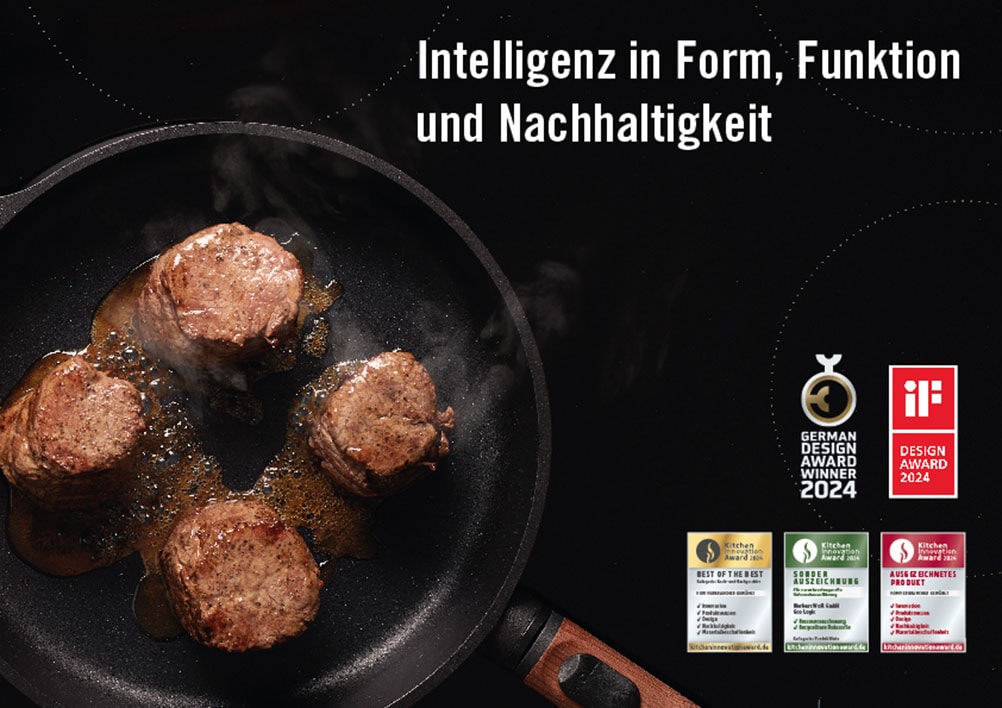 WOLL MADE IN GERMANY Wok »Eco Logic QXR«, Aluminiumguss, (1 tlg.)