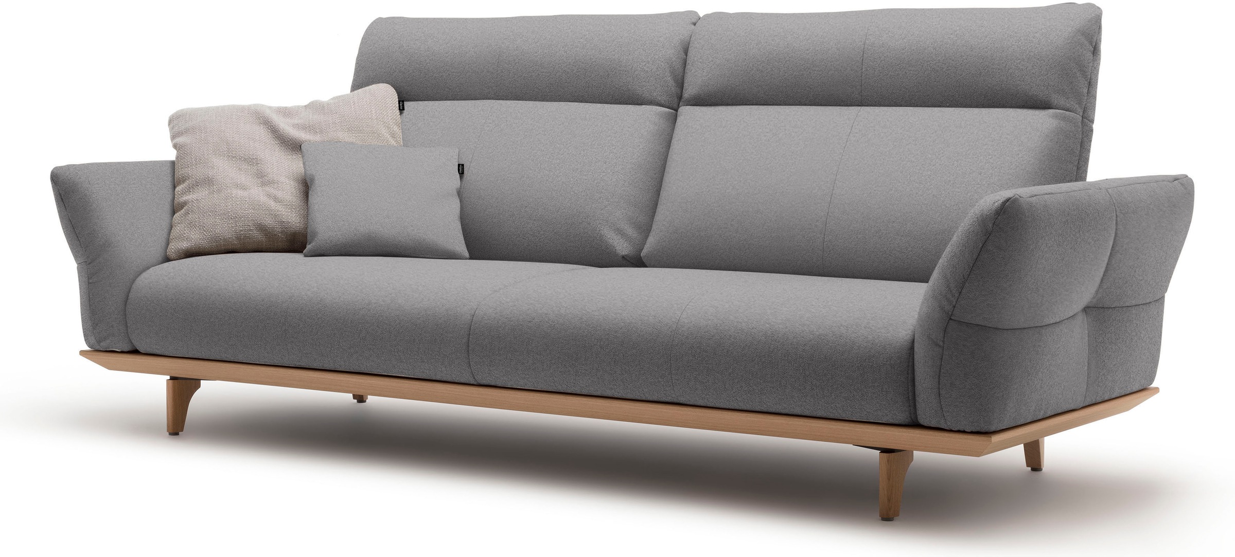 Creation BY ROLF BENZ 3,5-Sitzer »CR.460«, Sockel in Eiche, Füße Eiche natu günstig online kaufen