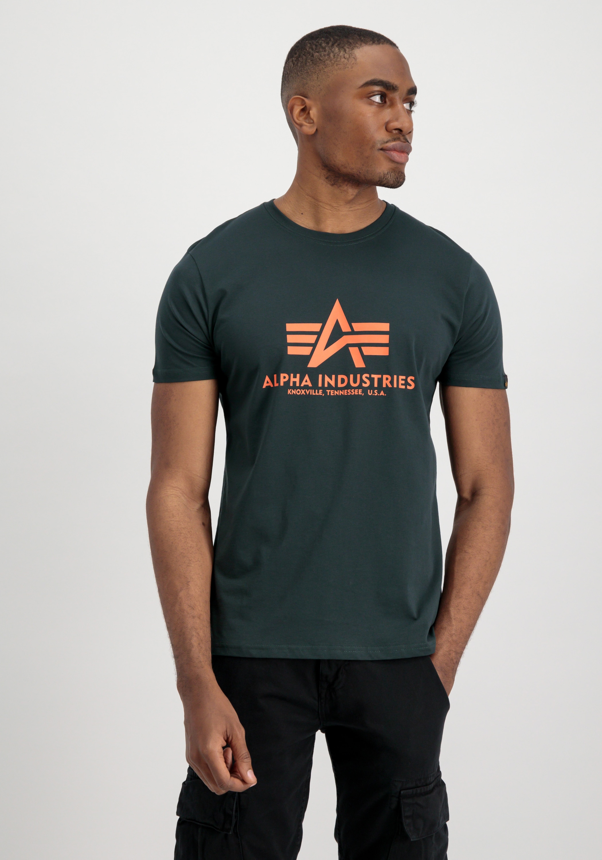 Alpha Industries T-Shirt »Alpha Industries Men - T-Shirts Basic T-Shirt 2 Pack«