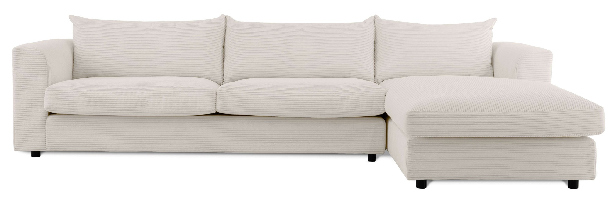 LeGer Home by Lena Gercke Ecksofa »Avelina« Breite 297 cm, in Cord- und Che günstig online kaufen