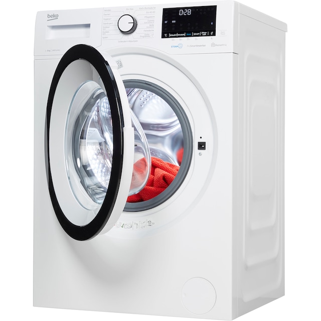 BEKO Waschmaschine »WMO81465STR1«, WMO81465STR1, 8 kg, 1400 U/min auf Raten  kaufen
