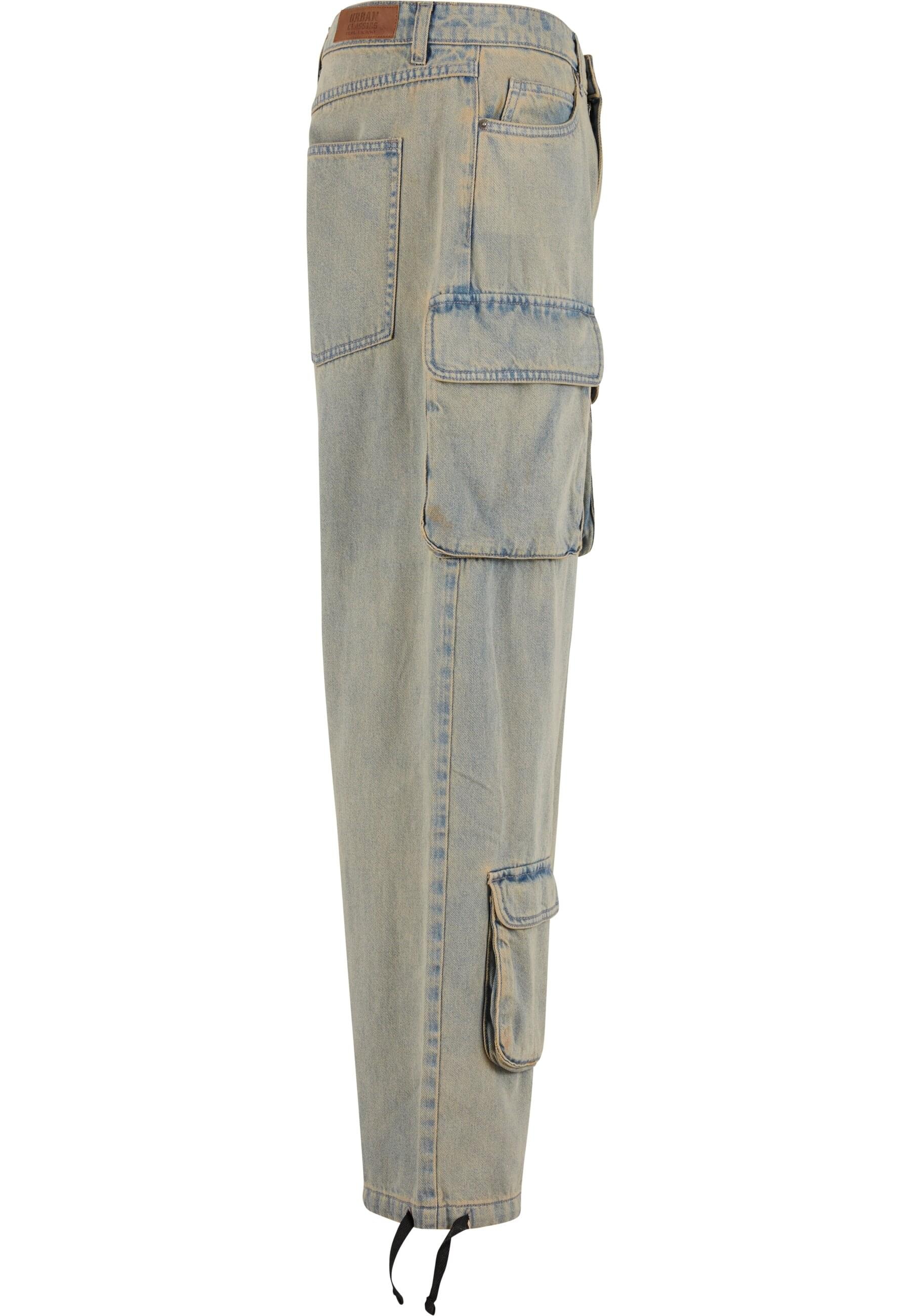 URBAN CLASSICS Cargohose »Urban Classics Multi Pocket Denim Cargo«