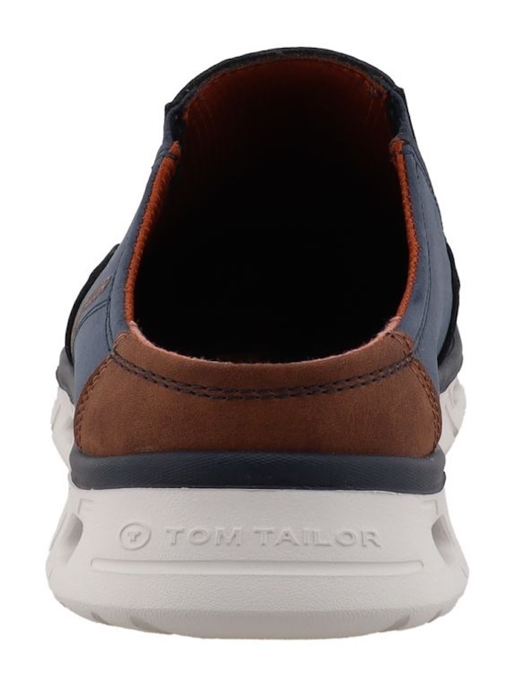 TOM TAILOR Clog »Valter«  Schlupfschuh, Sommerschuh mit komfortablen Stretcheinsätzen