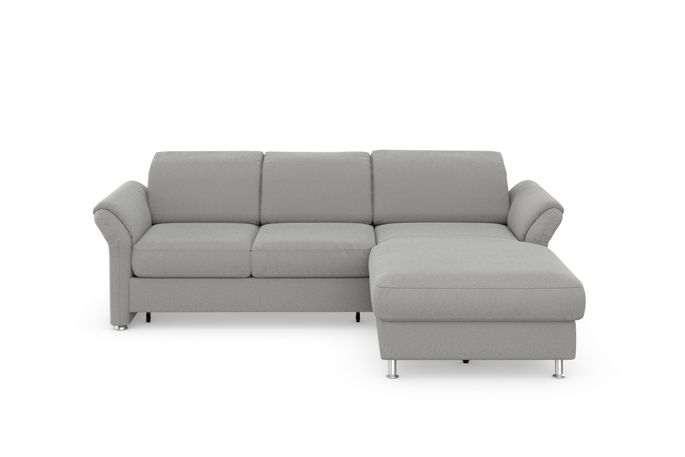 sit&more Ecksofa »Apulia L-Form«, wahlweise Bettfunktion, Bettkasten und Kopf- und Armteilverstellung