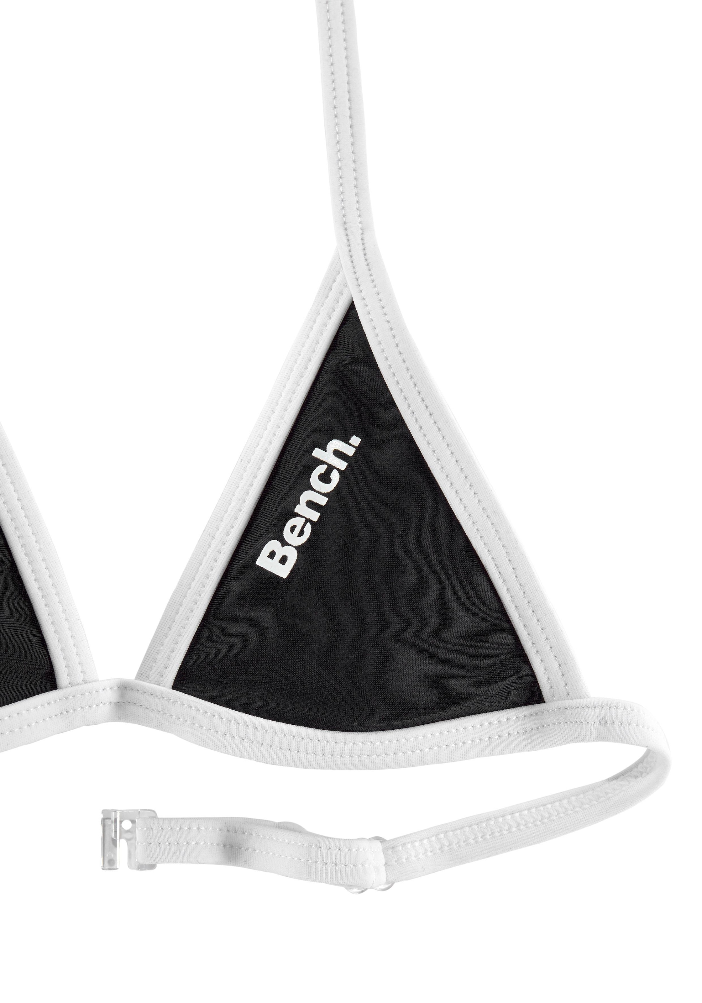 2. Bild von Bench. Triangel-Bikini, mit Logoprint an Top und Hose