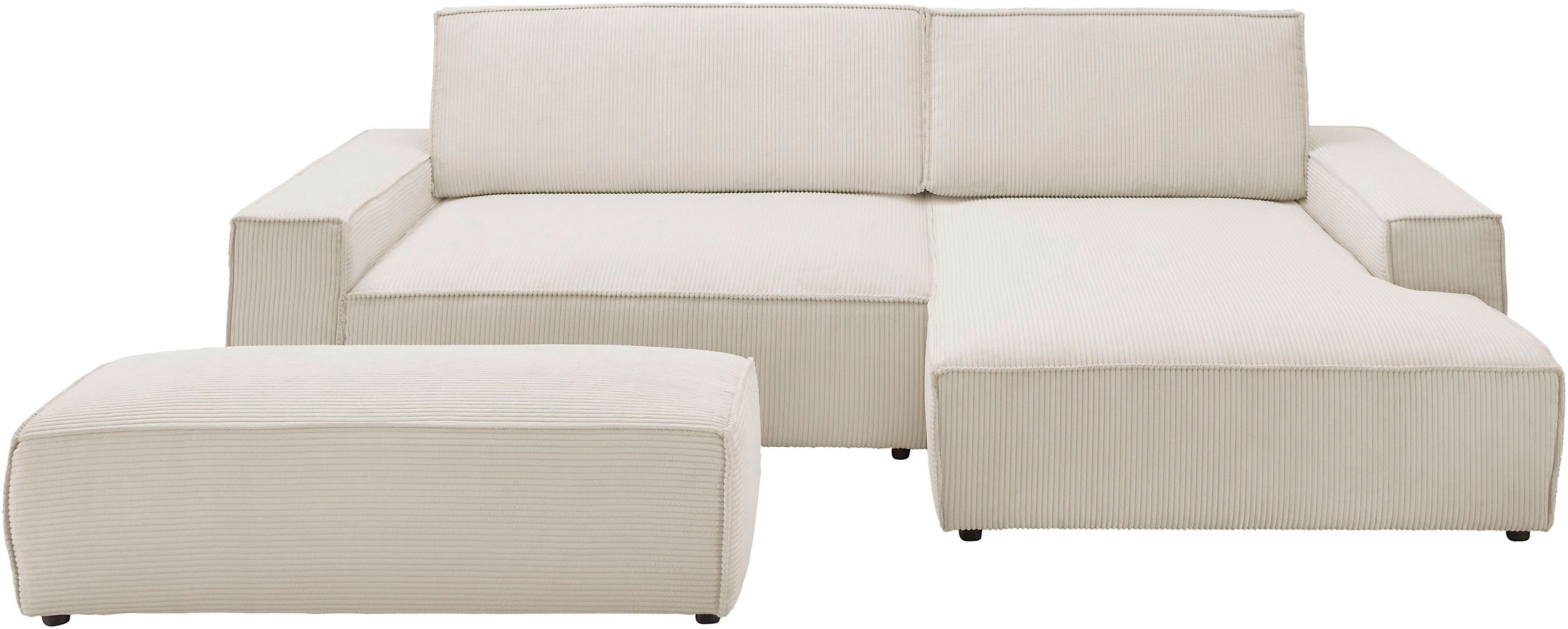 Home affaire Polsterecke »NEU: SHERWOOD XXL tief, L-Form mit Schlaffunktion günstig online kaufen
