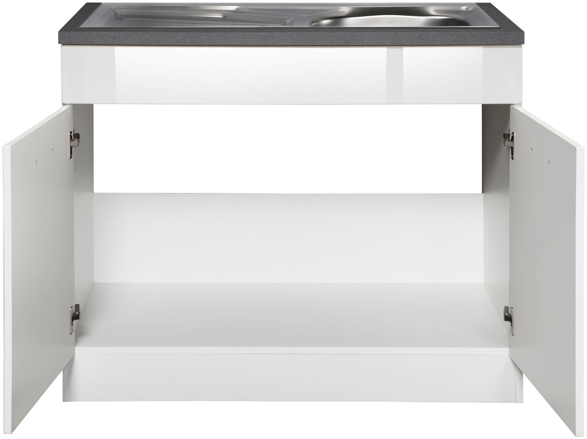 KOCHSTATION Spülenschrank »KS-Trier«, Breite 100 cm, inklusive Einbauspüle