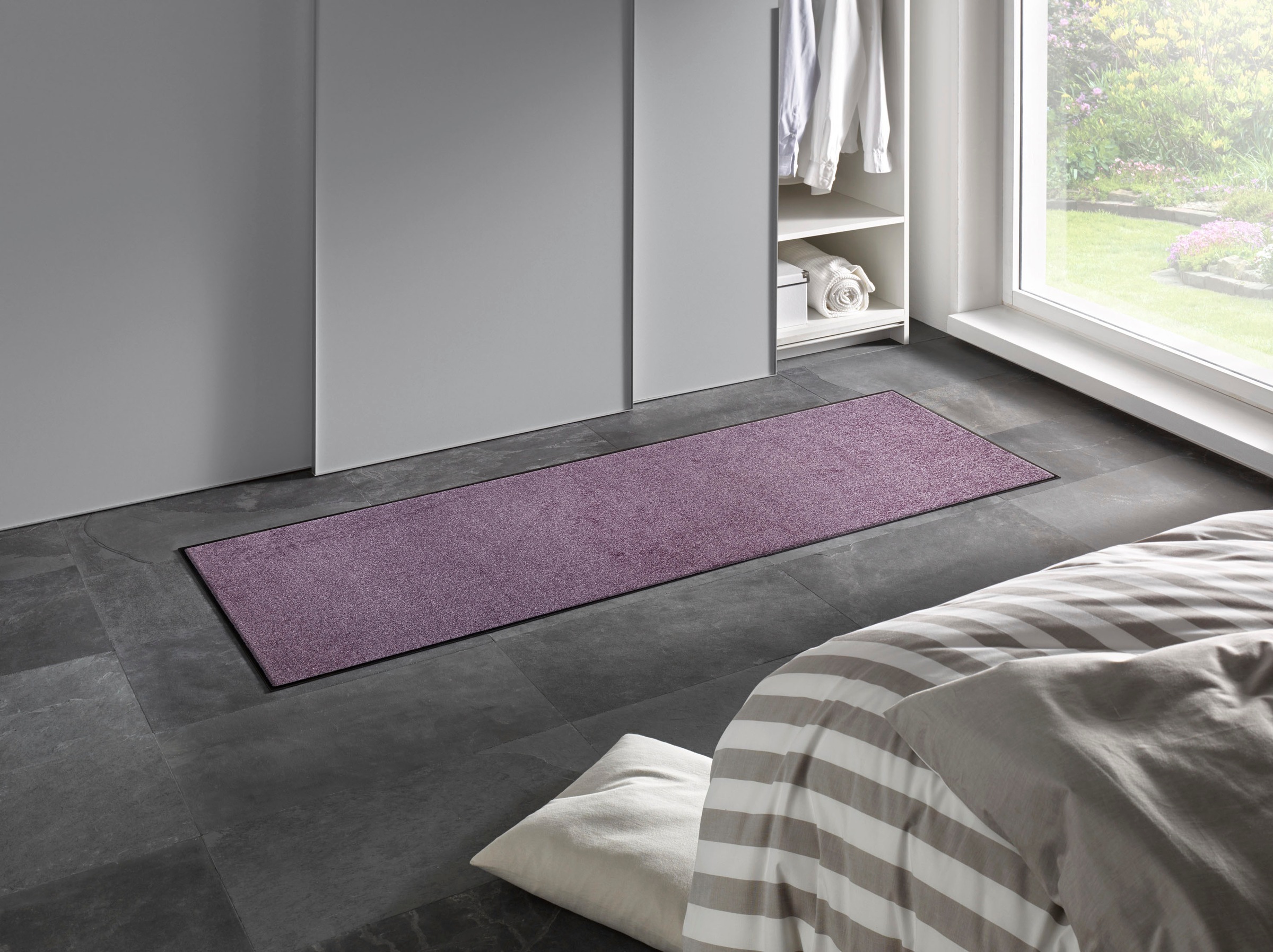 wash+dry by Kleen-Tex Läufer "Lavender Mist" rechteckig günstig online kaufen