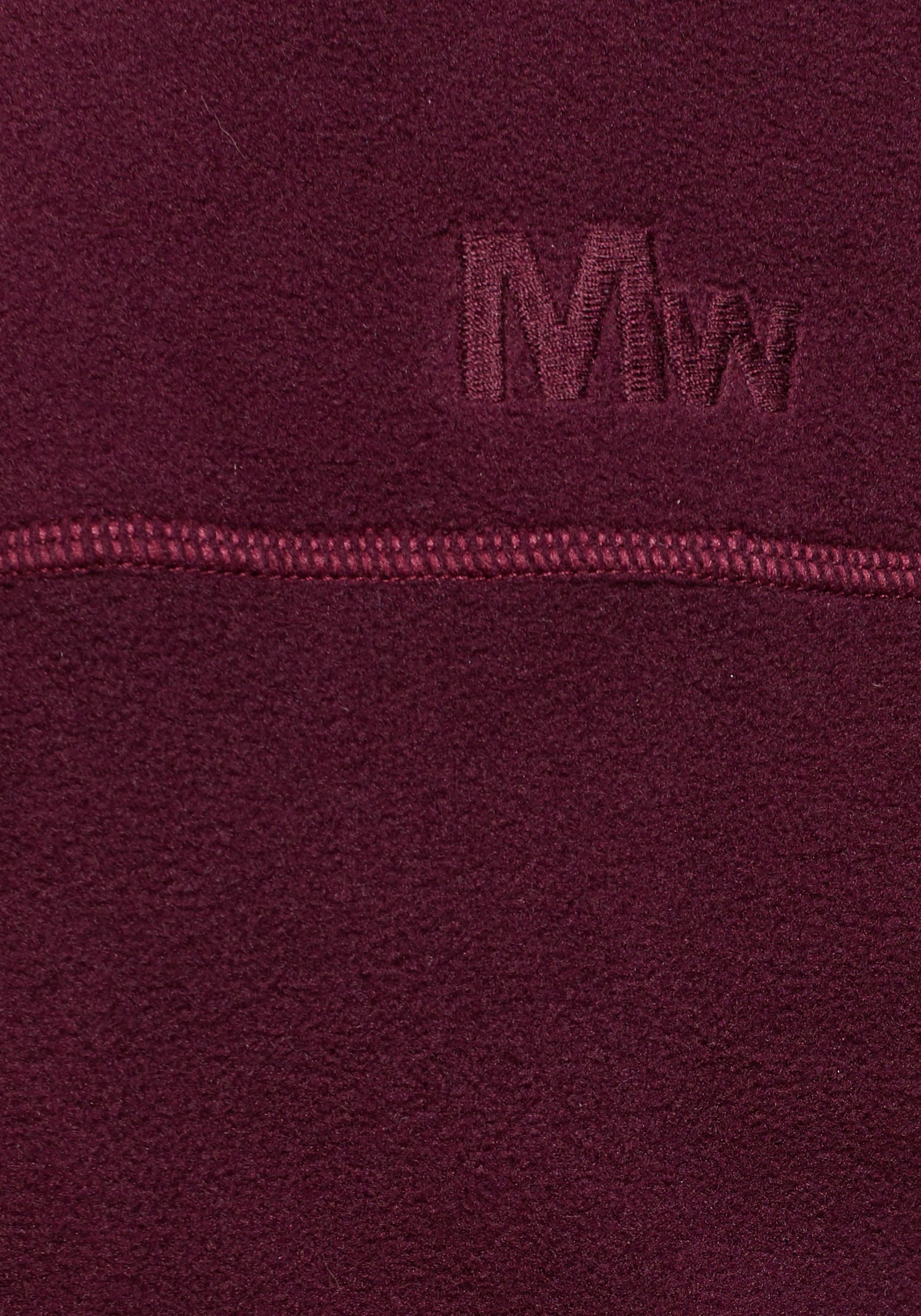 Man's World Fleecepullover, für die Übergangszeit aus Fleece, schnelltrocknend