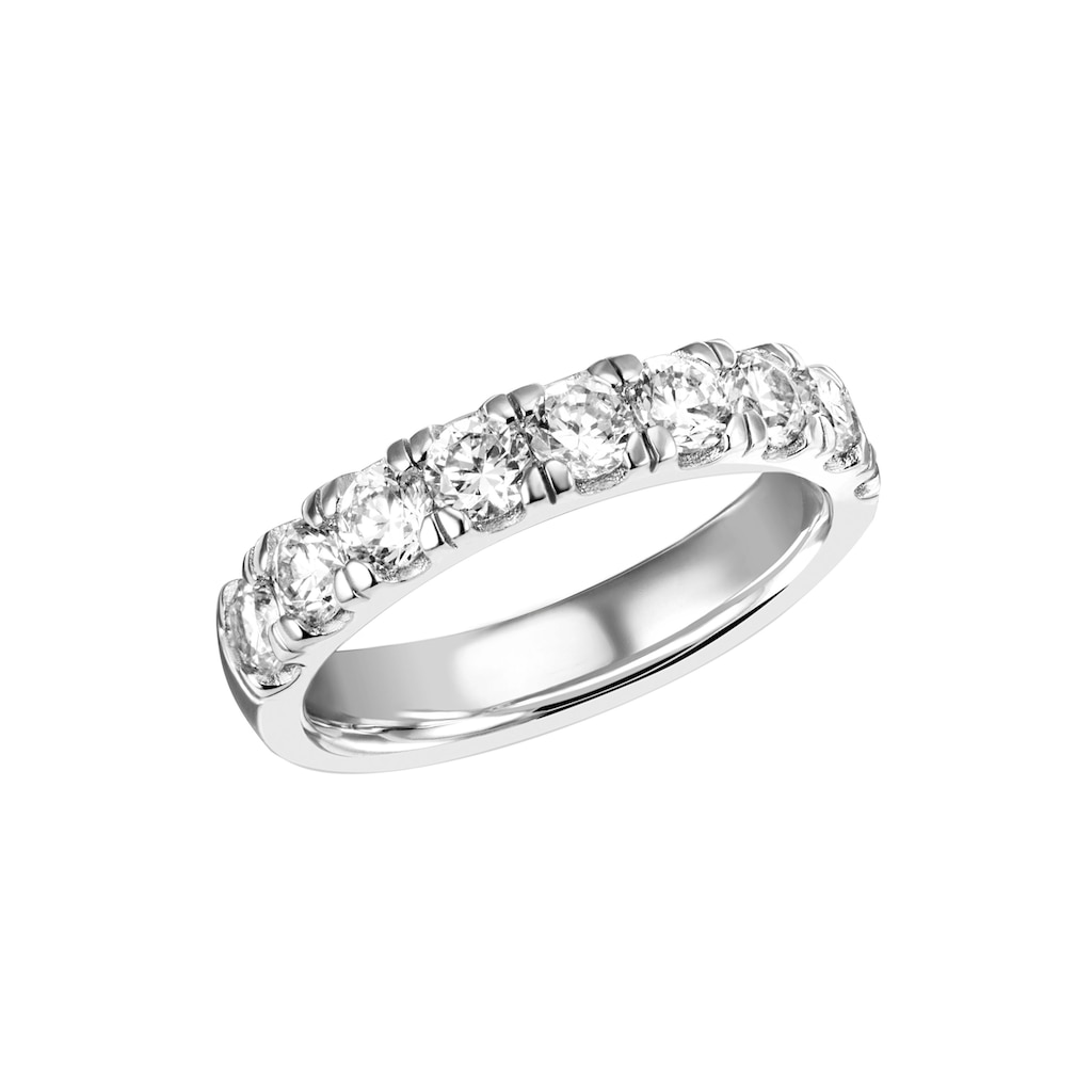 Firetti Fingerring »Schmuck Geschenk Silber 925 Silberring Ring Memoire-Optik glitzernd«