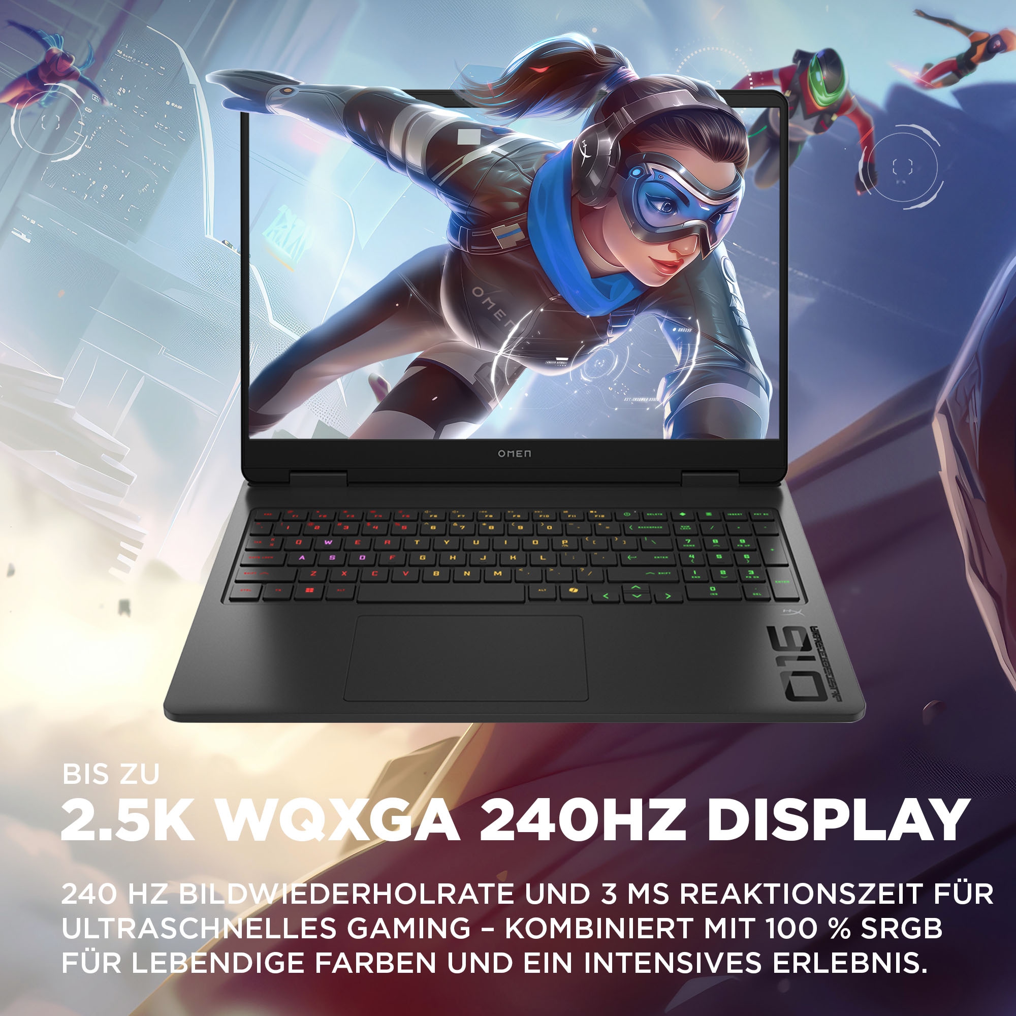 HP Gaming-Notebook »Omen 16 16-am0095ng Black«