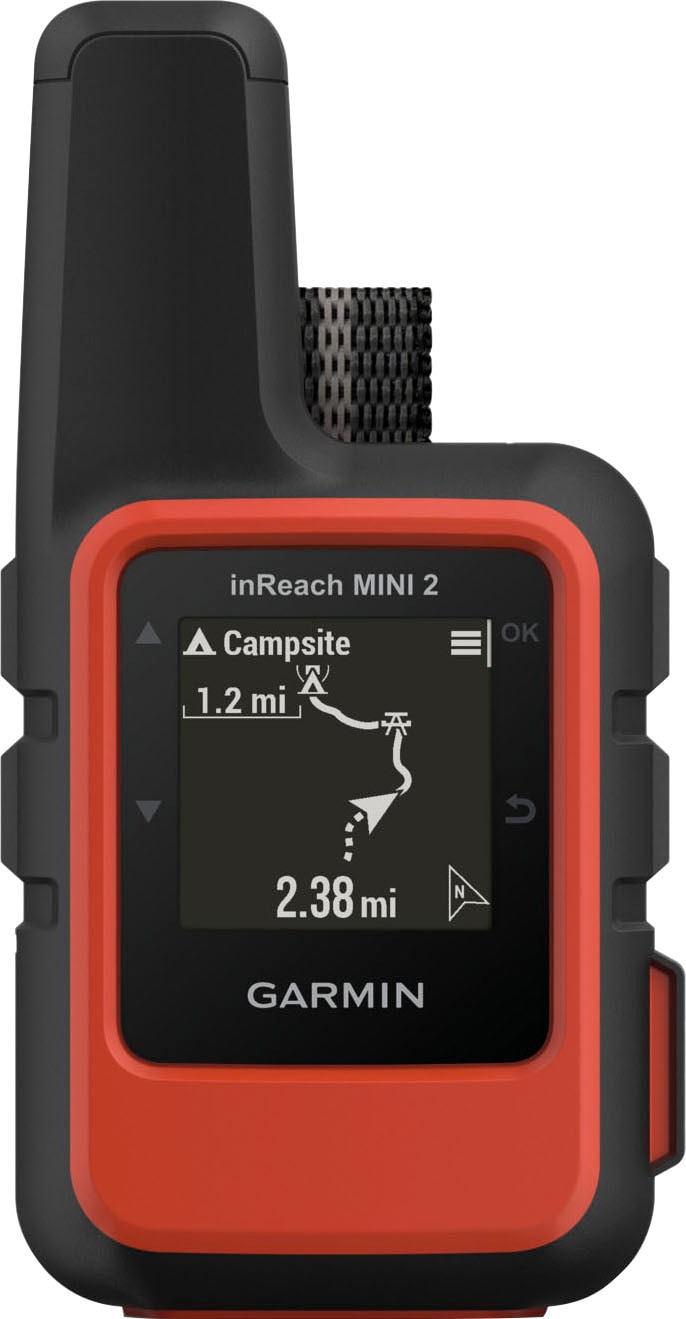 Garmin Outdoor-Navigationsgerät »Garmin inReach Mini 2 Black GPS EMEA«, TracBack-Routing-Funktion, Punkt-zu-Punkt-Navigation