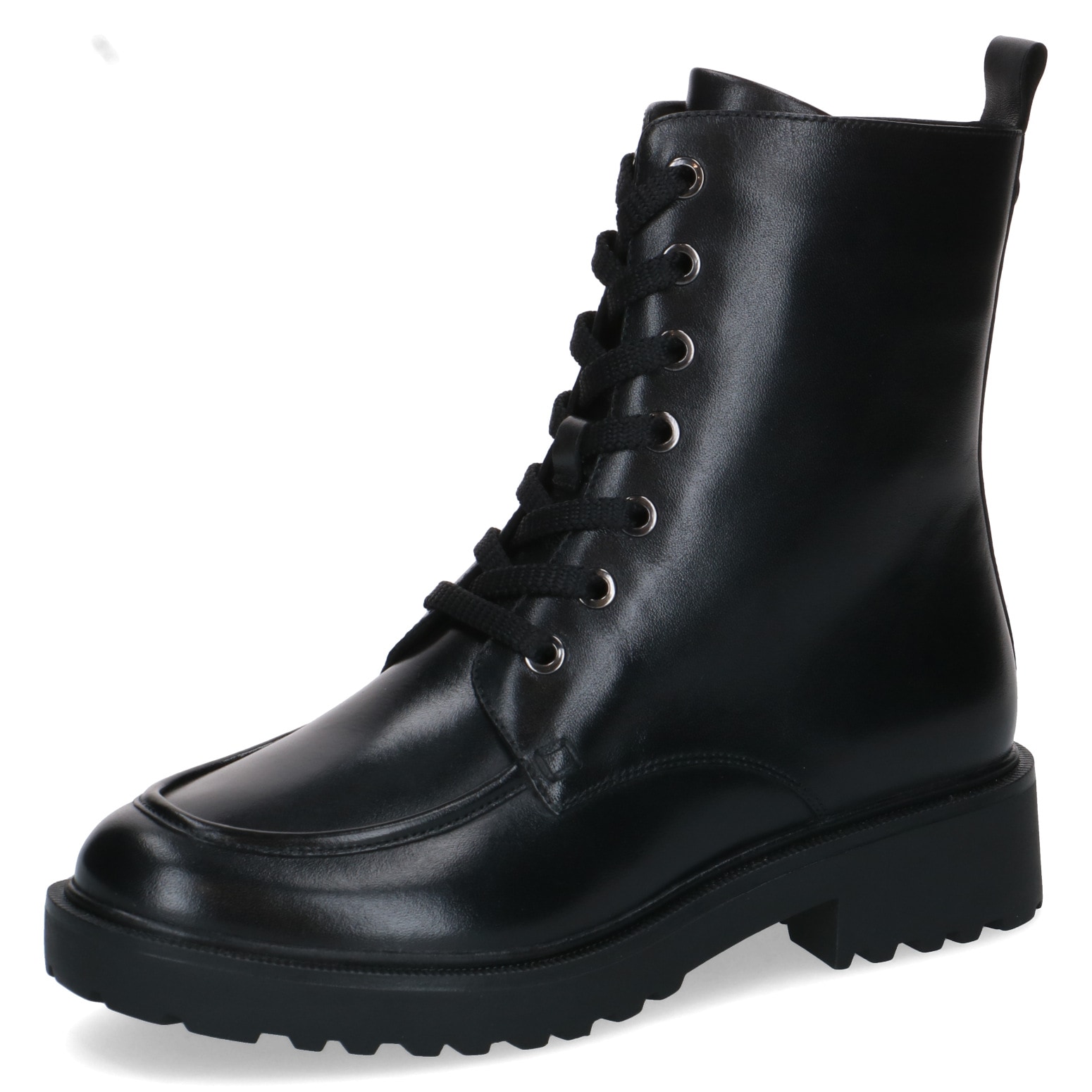 Caprice Schnürstiefelette  Blockabsatz, Schnürboots mit angesagter Mokassinnaht