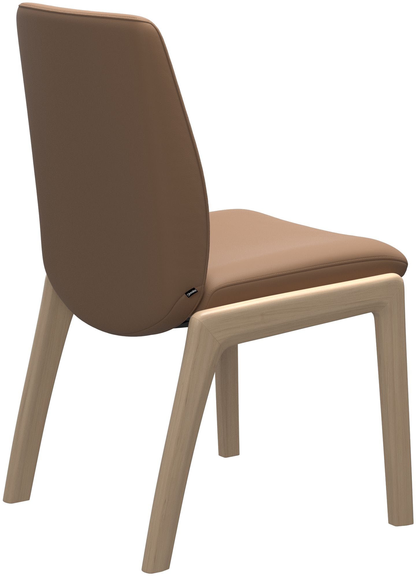 Stressless® Polsterstuhl »Laurel«, Leder BATICK, Low Back, Größe L, mit abgerundeten Beinen in Eiche natur