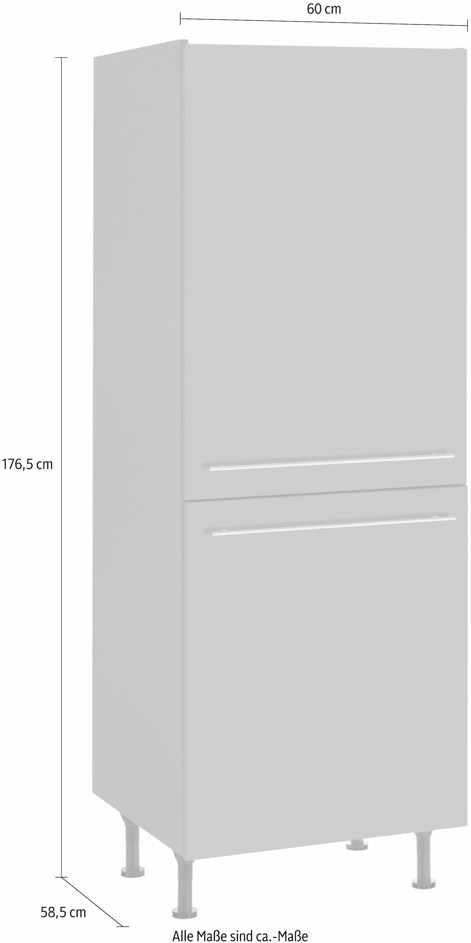 OPTIFIT Hochschrank »Bern«, 60 cm breit, 176 cm hoch, mit höhenverstellbaren Stellfüßen