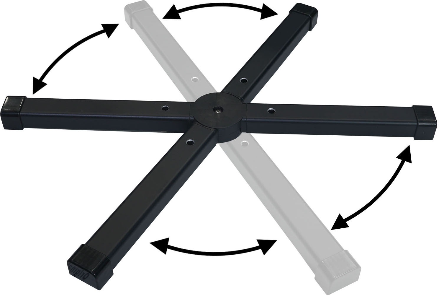 SUMMER FUN Standfuß »Universal Standfuß für Solar Duschen verstellbar« Packung, 1 Stk. tlg.