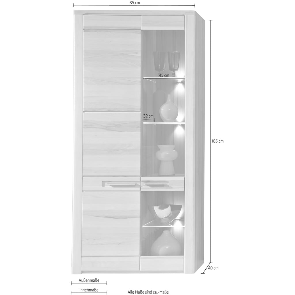 Innostyle Standvitrine »Nature Plus«