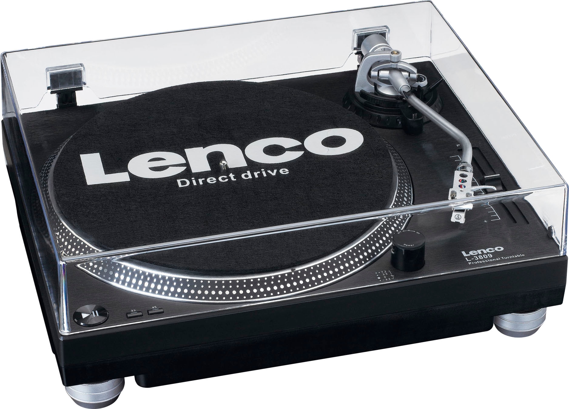 Lenco Plattenspieler »Plattenspieler mit Direktantrieb«