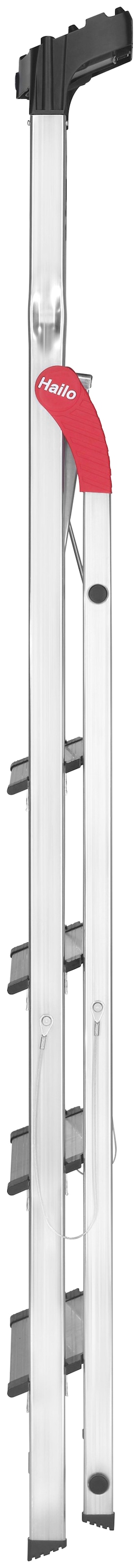 Hailo Stehleiter »L80 ComfortLine«, Alu-Sicherheits-Stehleiter 5 Stufen