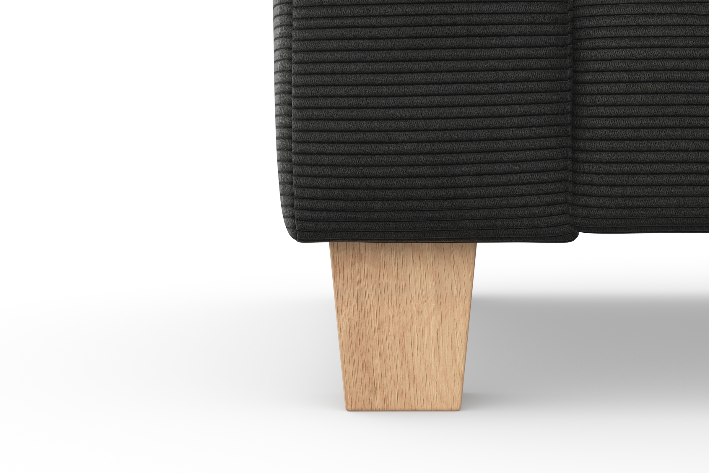 Home affaire Ecksofa »Summer L-Form«, mit Ottomane, wahlweise mit Bettfunktion und Bettkasten, Cord-Bezug