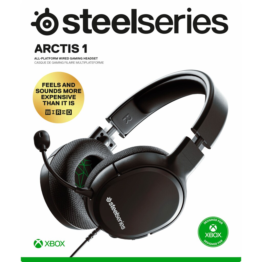 SteelSeries Gaming-Headset »Arctis 1 (Xbox Series X) Gaming Headset kabelgebunden Arctis 1«