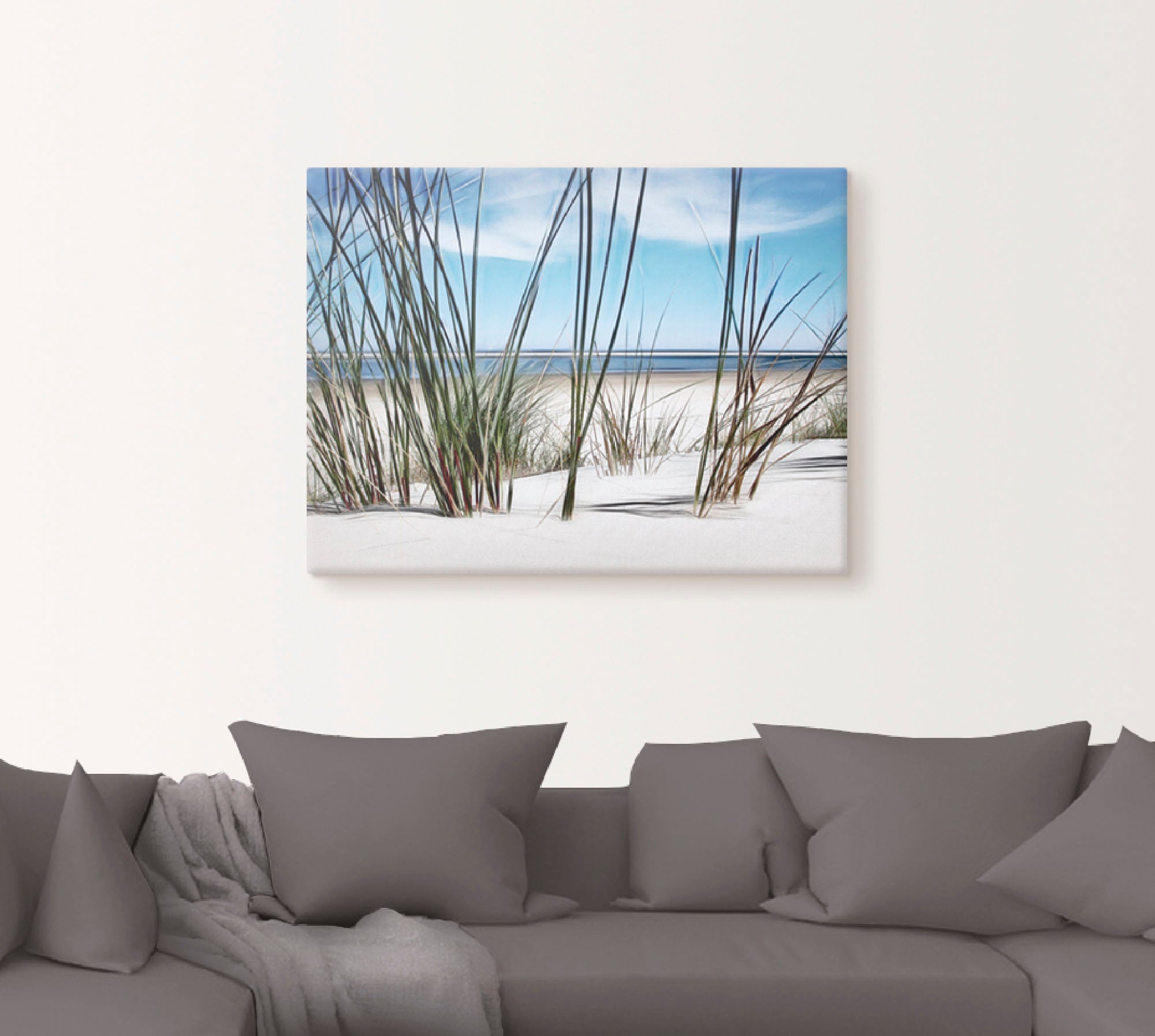 Artland Wandbild »Düne«, Strand, (1 St.), als Leinwandbild, Poster, Wandauf günstig online kaufen