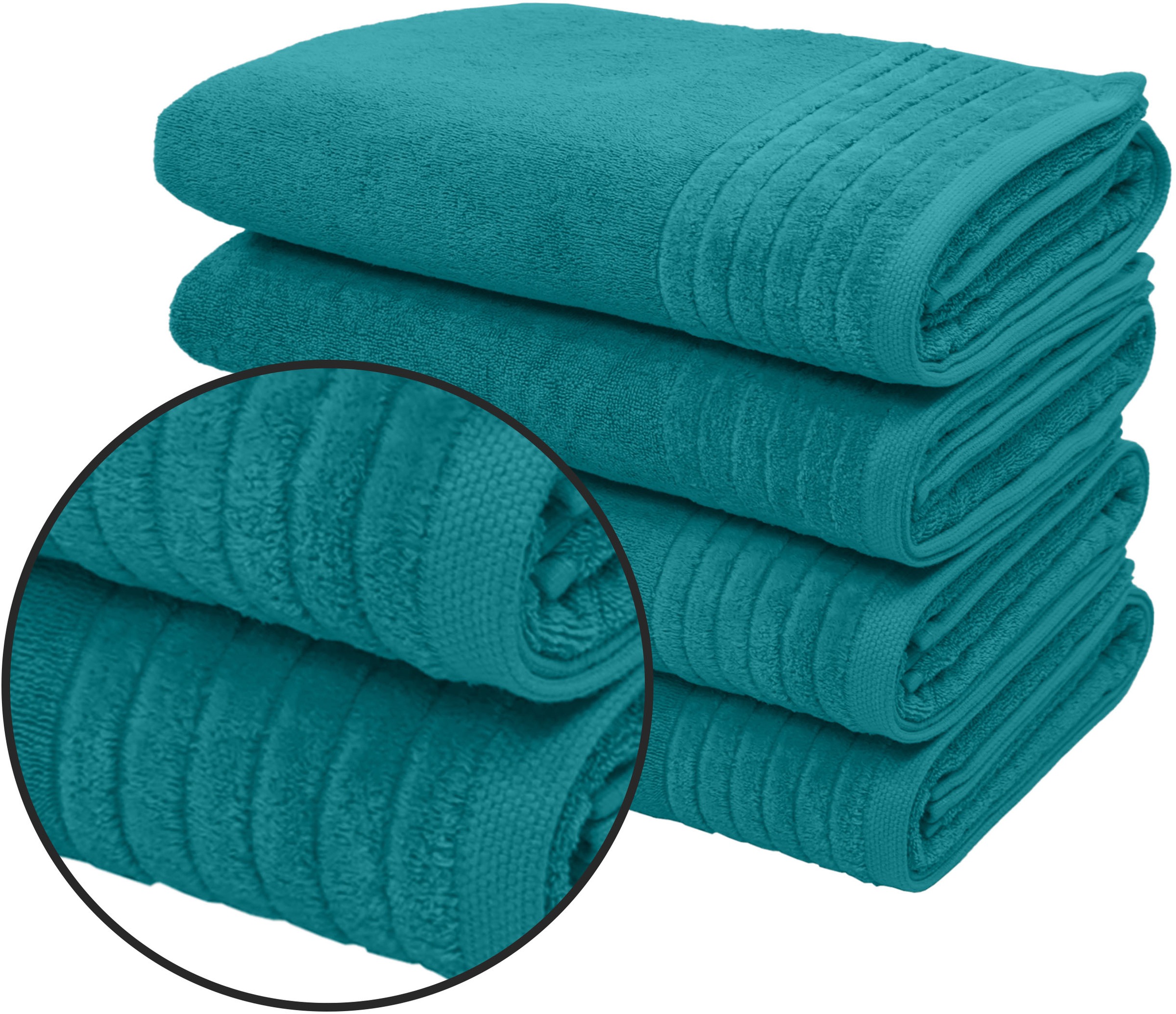 my home Duschtücher »Sanremo premium, Premium Handtücher, 600 gr/m², 70x140 günstig online kaufen
