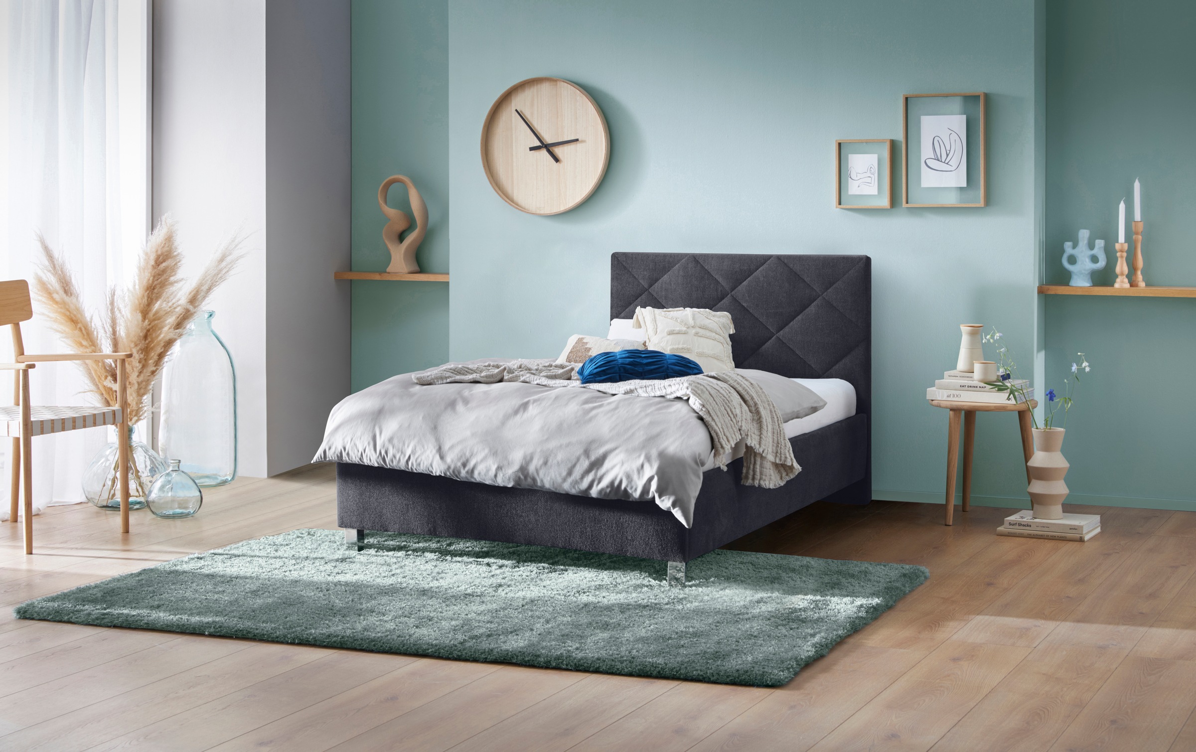 Westfalia Schlafkomfort Polsterbett "Padua" mit Rautensteppung, 3 verschied günstig online kaufen