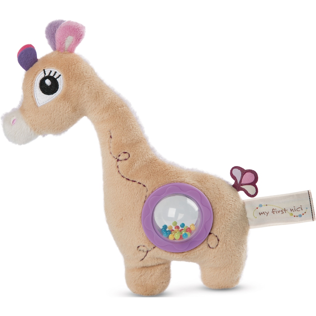 Nici Greifspielzeug »Activity-Schmusetier, My first NICI, 2D Giraffe Sasuma, 20 cm«