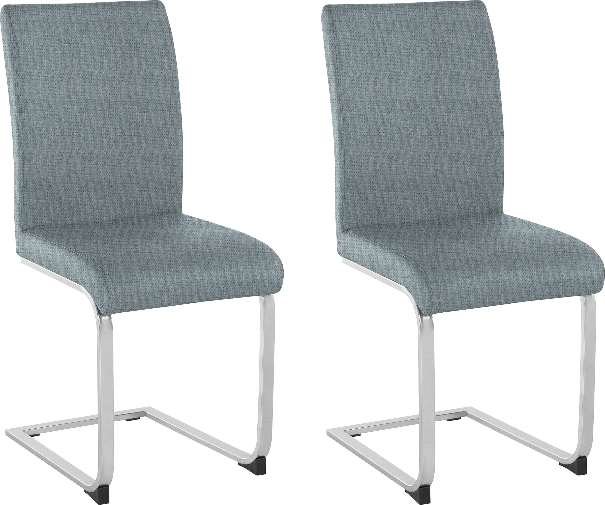 Home affaire Freischwinger »Charissa«, (Set), 2 St., Strukturstoff, Bezug i günstig online kaufen