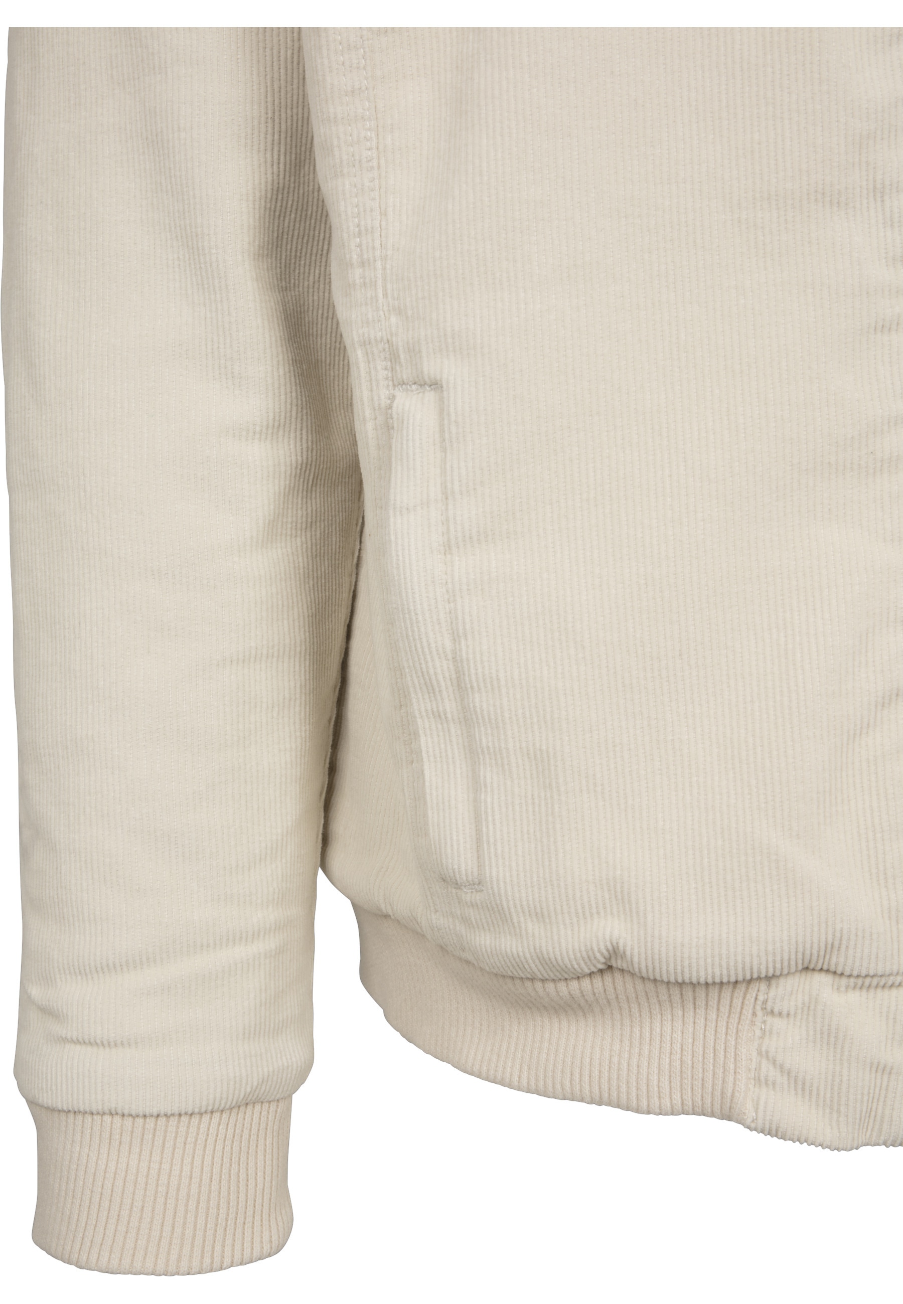 URBAN CLASSICS Winterjacke »Urban Classics Herren Hooded Corduroy Jacket« 1 Stk. tlg. mit Kapuze