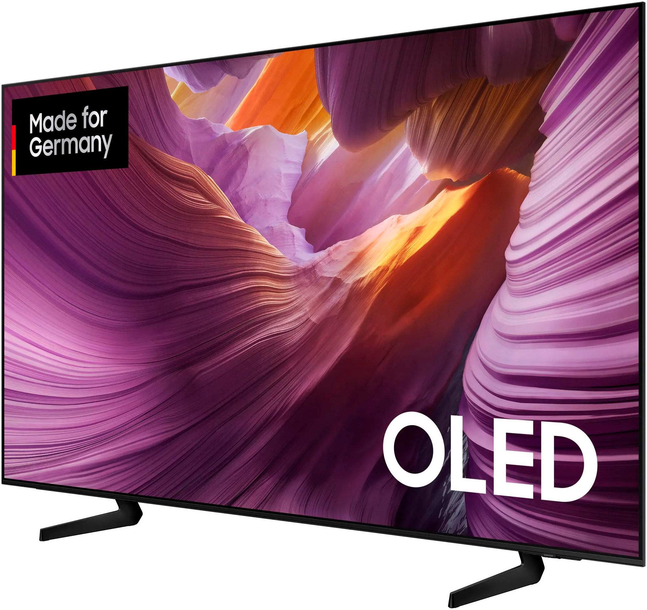 Samsung OLED-Fernseher »GQ55S85FAU«, 4K Ultra HD, Smart-TV, HDR, Dolby Atmos & AI Sound, Pantone Farben, Gaming Hub, bis zu 120Hz