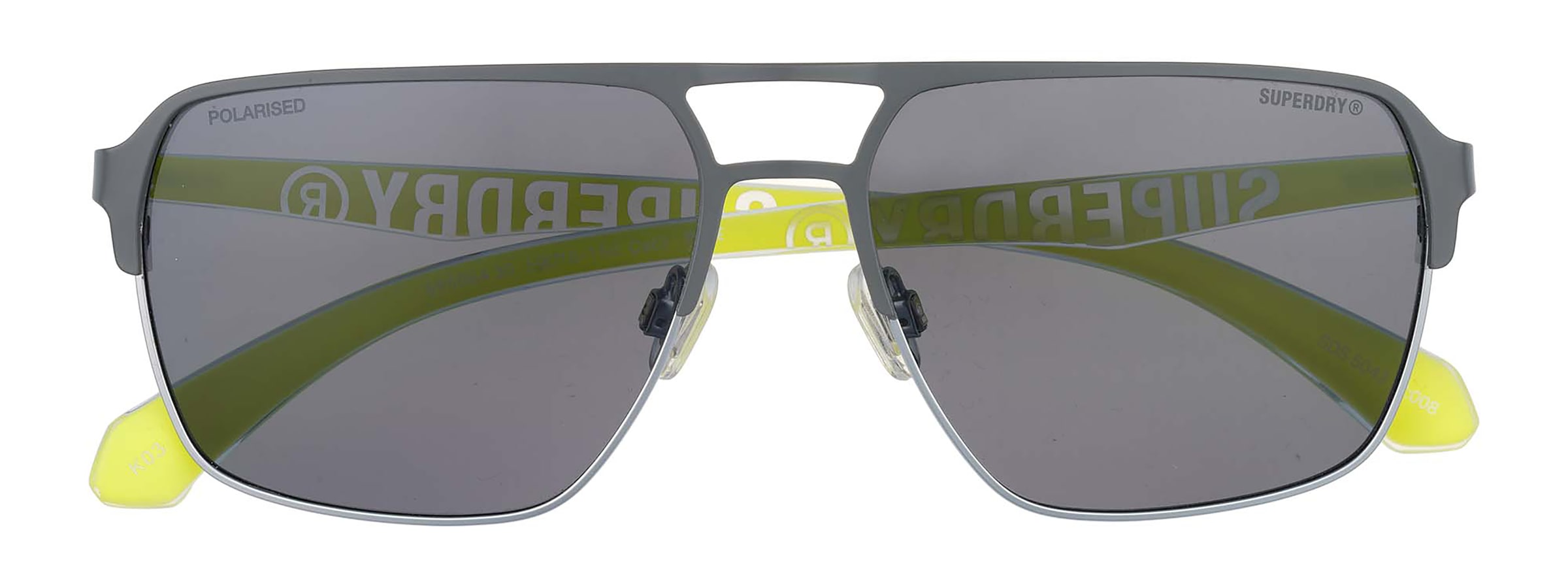 Superdry Sonnenbrille »Modell 995064« Form Pilot, Logoschriftzug auf Bügel, Kombifassung
