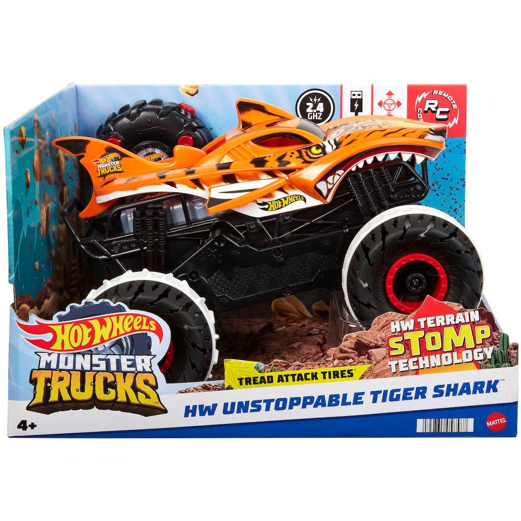 Hot Wheels RC-Auto »Tiger Shark Monster Truck«