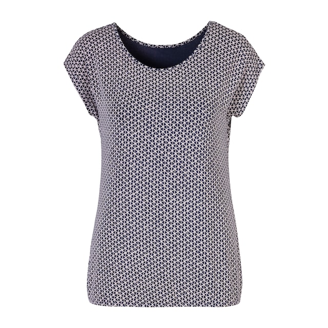 Vivance T-Shirt, (2er-Pack), mit elastischem Saum online bestellen